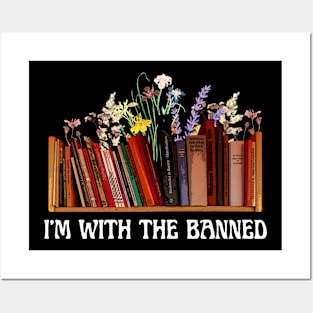 I'm With the Banned, Banned Books Posters and Art